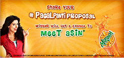 SMS Campaign of Mirinda for Pagalpanti Proposal