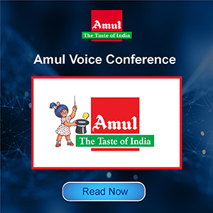Amul Voice Conference Campaign using Msamvaad Platform